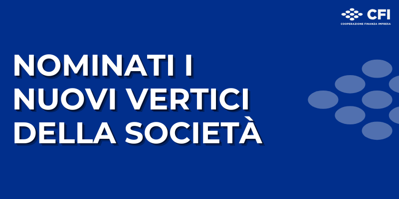 Comunicato stampa: Stefano Dall’Ara è il nuovo Presidente, Mauro Frangi nominato Amministratore Delegato